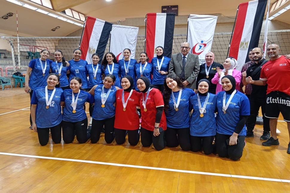 برعاية وزيري التعليم العالي والشباب والرياضة... إعلان نتائج بطولة الكرة الطائرة (طلبة - طالبات) للجامعات والمعاهد العليا المصرية رقم (٥٢) الشهيد الرفاعي 