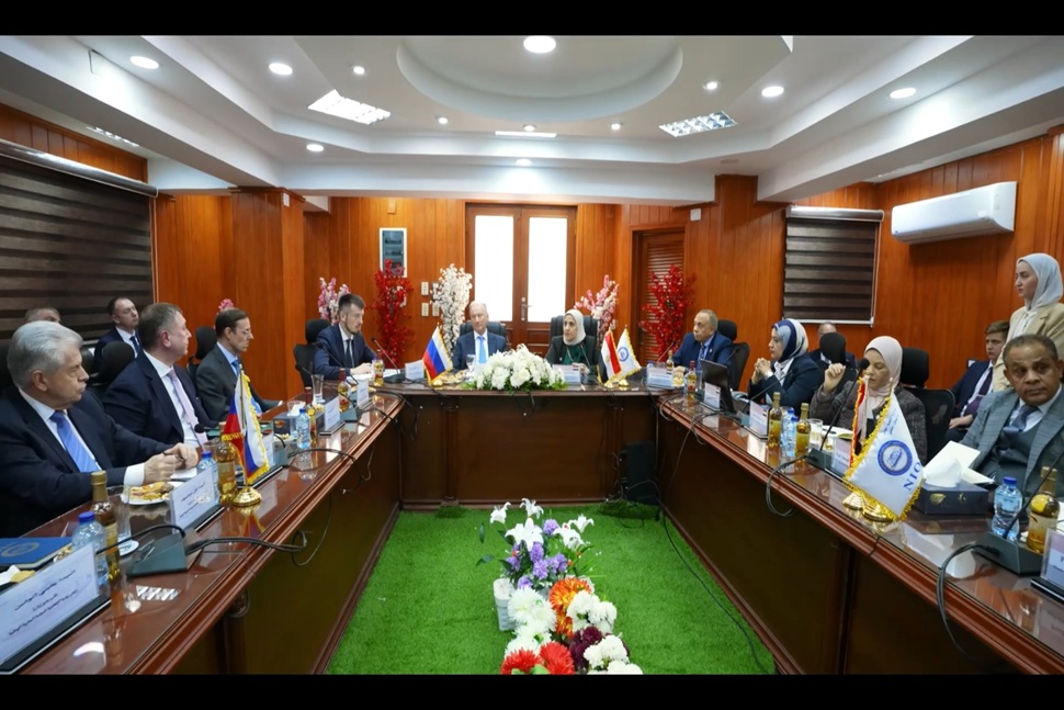 تعاون مصري روسي استراتيجي في علوم البحار لتعزيز الابتكار ونقل التكنولوجيا داخل المعهد القومي لعلوم البحار والمصايد