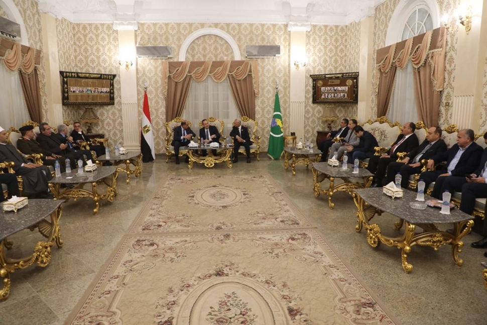 Minister of Higher Education Meets Minya Governor and President of Minya University at the Governorate Headquarters