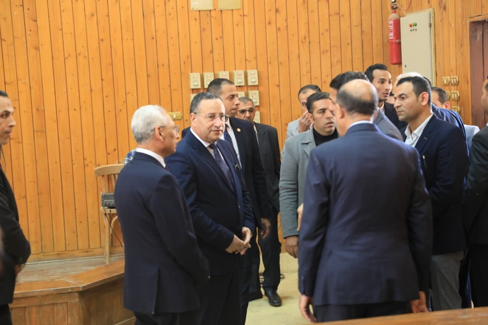Minister of Higher Education, Minya Governor, and President of Minya University Inspect Ongoing Works at Minya Technological University